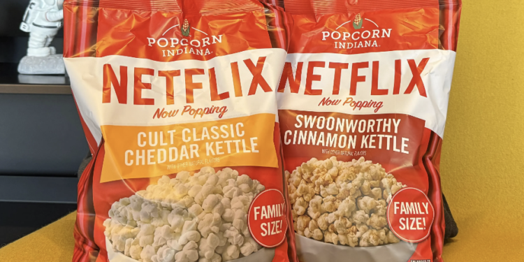 Netflix Unveils New Popcorn Line Exclusively At Walmart